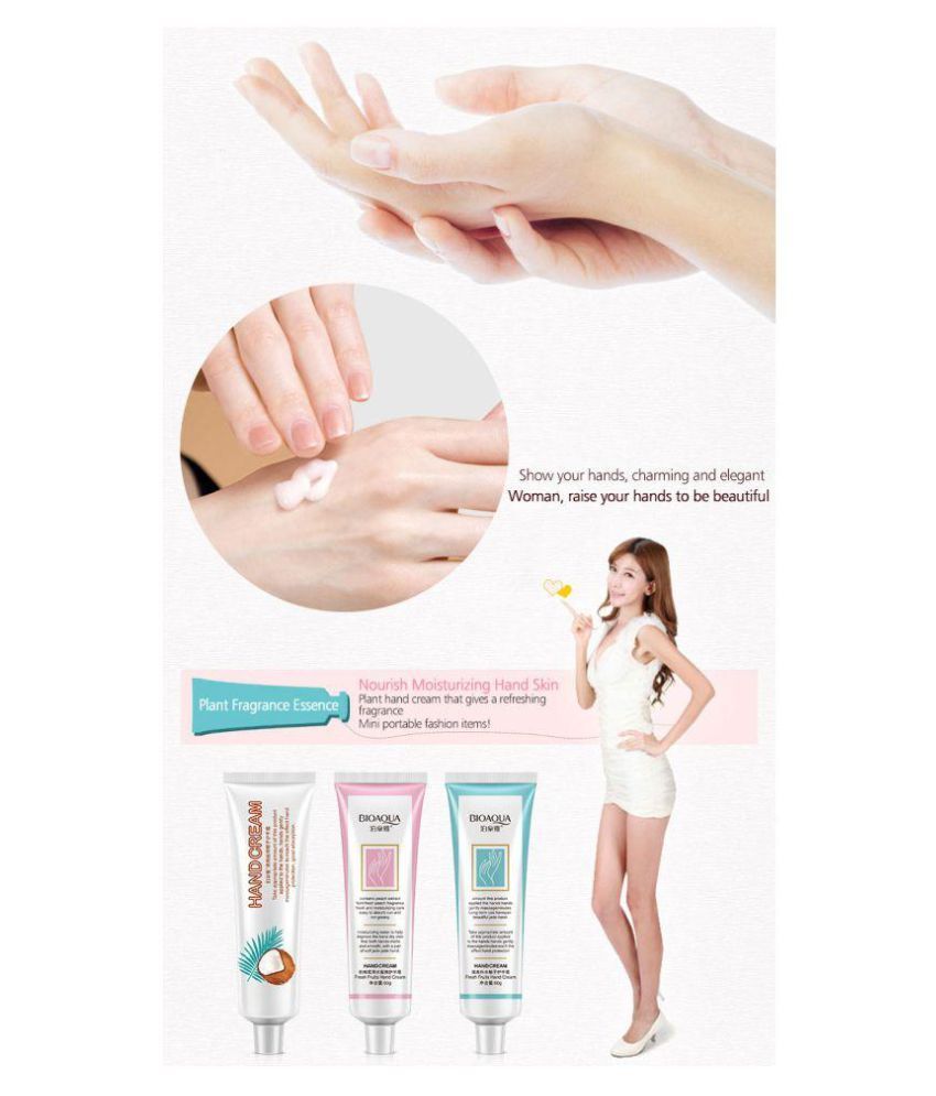 BioAqua HAND CREAM Hand Cream 60 gm Buy BioAqua HAND CREAM Hand Cream