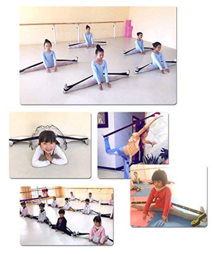 1 PCS Ueasy Latin Stretch Band Dance Pilates Yoga Stretch Fitness Elastic Band for Gym Yoga Fitness Training 