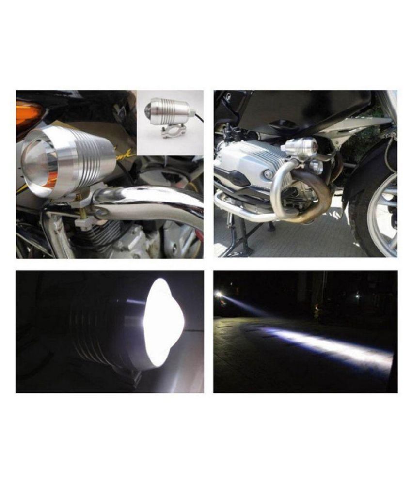 TRP TRADERS Chrome 3 MODE U1 LED Fog Light For Universal For Bike Universal For Bike Buy TRP