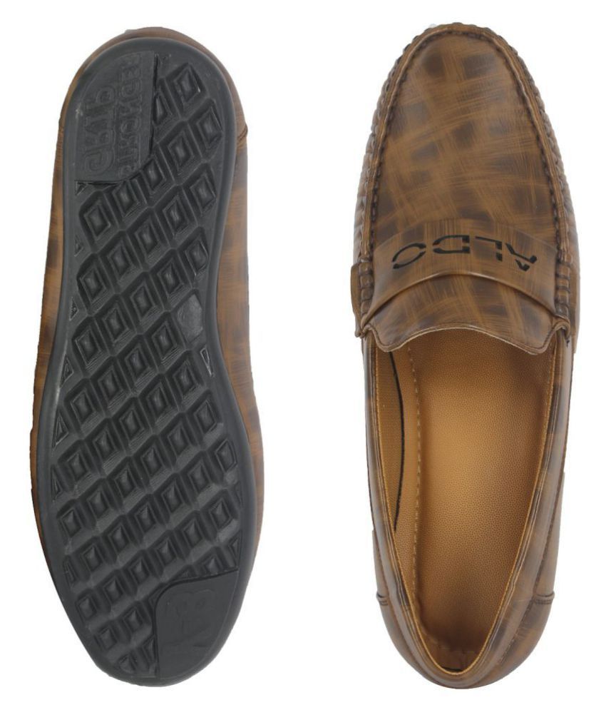 formal brown loafers