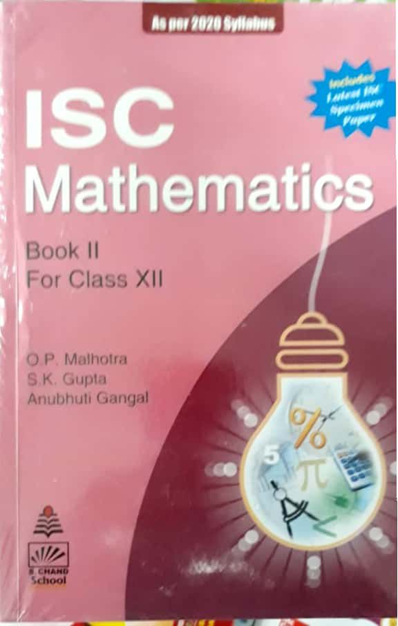 s chand mathematics class 12
