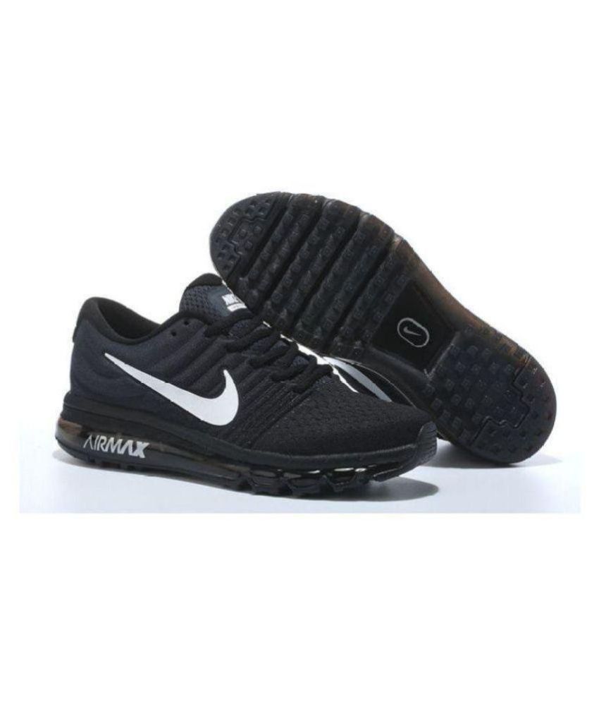 nike black running shoes price