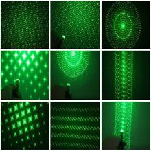 500mW Rechargeable Green Laser Pointer Party Pen Disco Light 5 Mile + Battery
