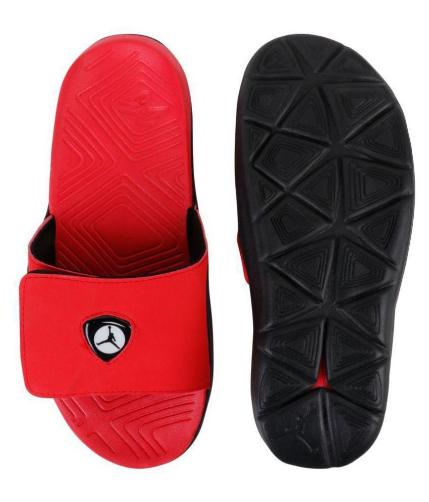 Nike Red Slide Flip flop - Buy Nike Red 