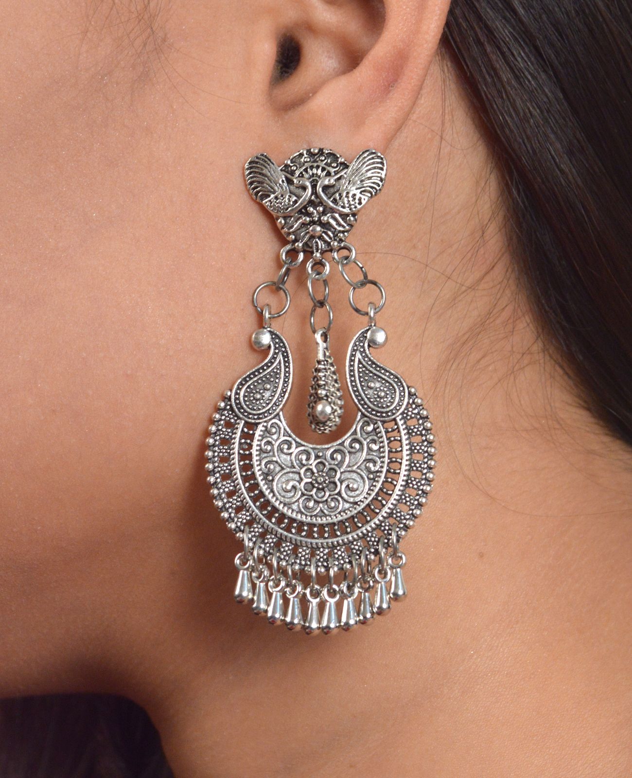 Stunning German Silver Earrings online In India - Buy Stunning German ...