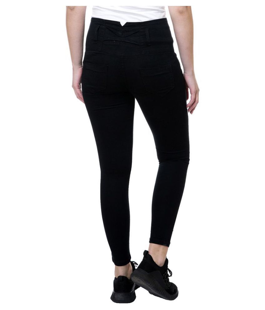 black dangri jeans