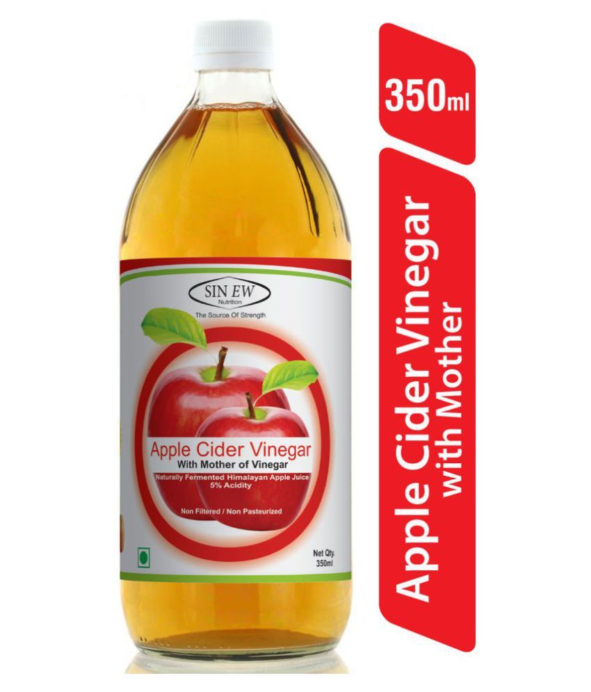 Sinew Nutrition Apple Cider Vinegar With Mother (NonFiltered) 350 ml