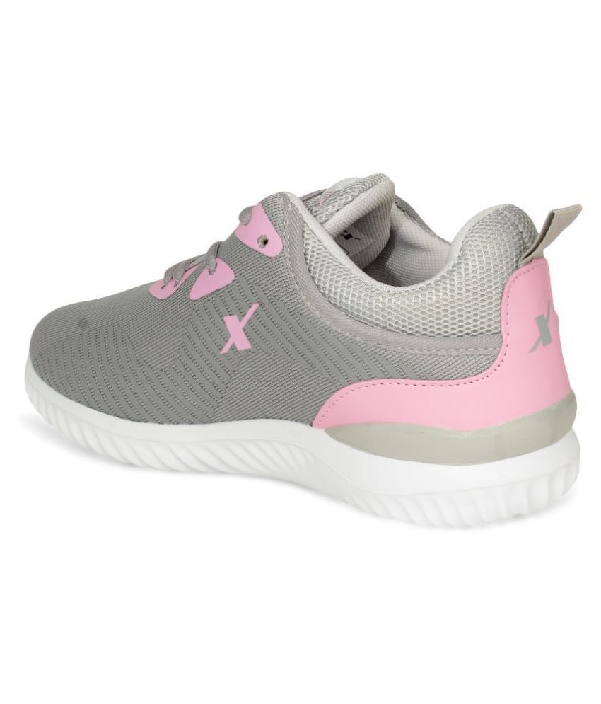 sparx women grey running shoes