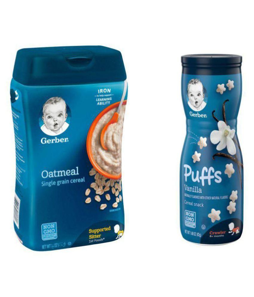 Gerber Baby Food OATMEAL Infant Cereal for 6 Months + ( 269 gm ): Buy