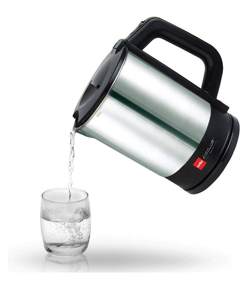 Cello Quick Boil 900 1 Liters 1000 Watts Stainless Steel Electric