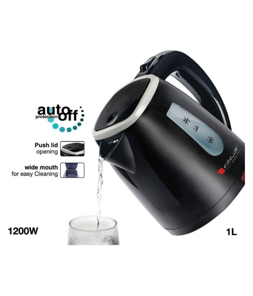 Cello Quick Boil 600 B 1 Liters 1200 Watts Stainless Steel Electric