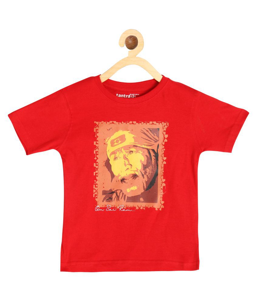Download Red Crew Neck T-Shirt - Buy Red Crew Neck T-Shirt Online at Low Price - Snapdeal