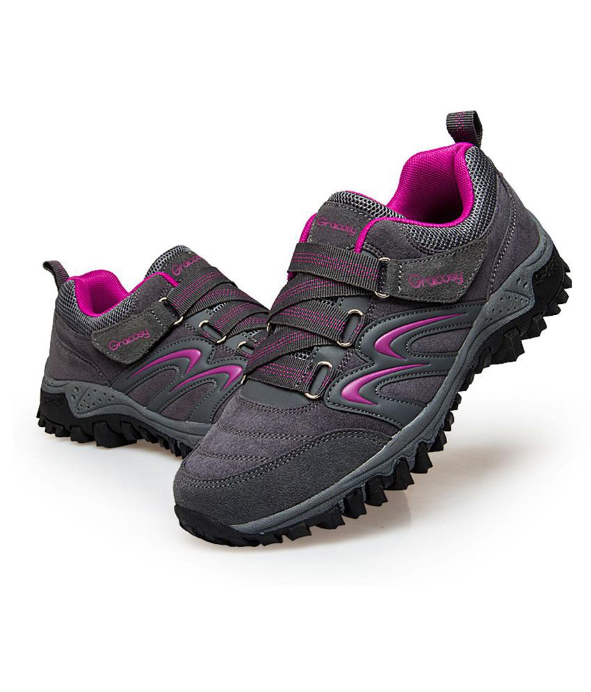 Women's Hiking Shoes Skid-Proof Walking Sneaker Running Trekking Outdoor Traini 