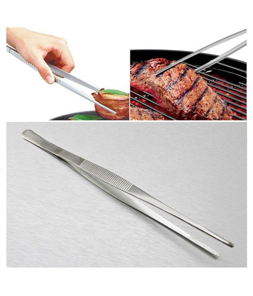 Outdoor Long Barbecue Tongs Food Tongs Kitchen Cooking Tool Buy Online