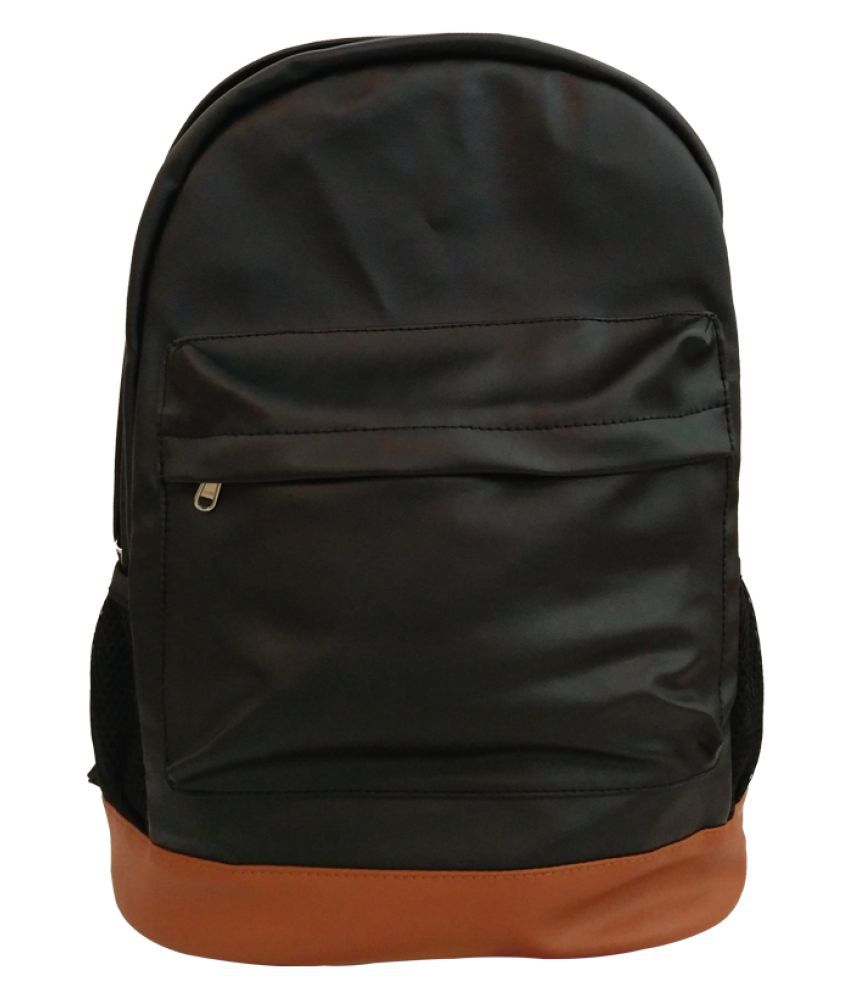     			Elegant Black Classic Backpack