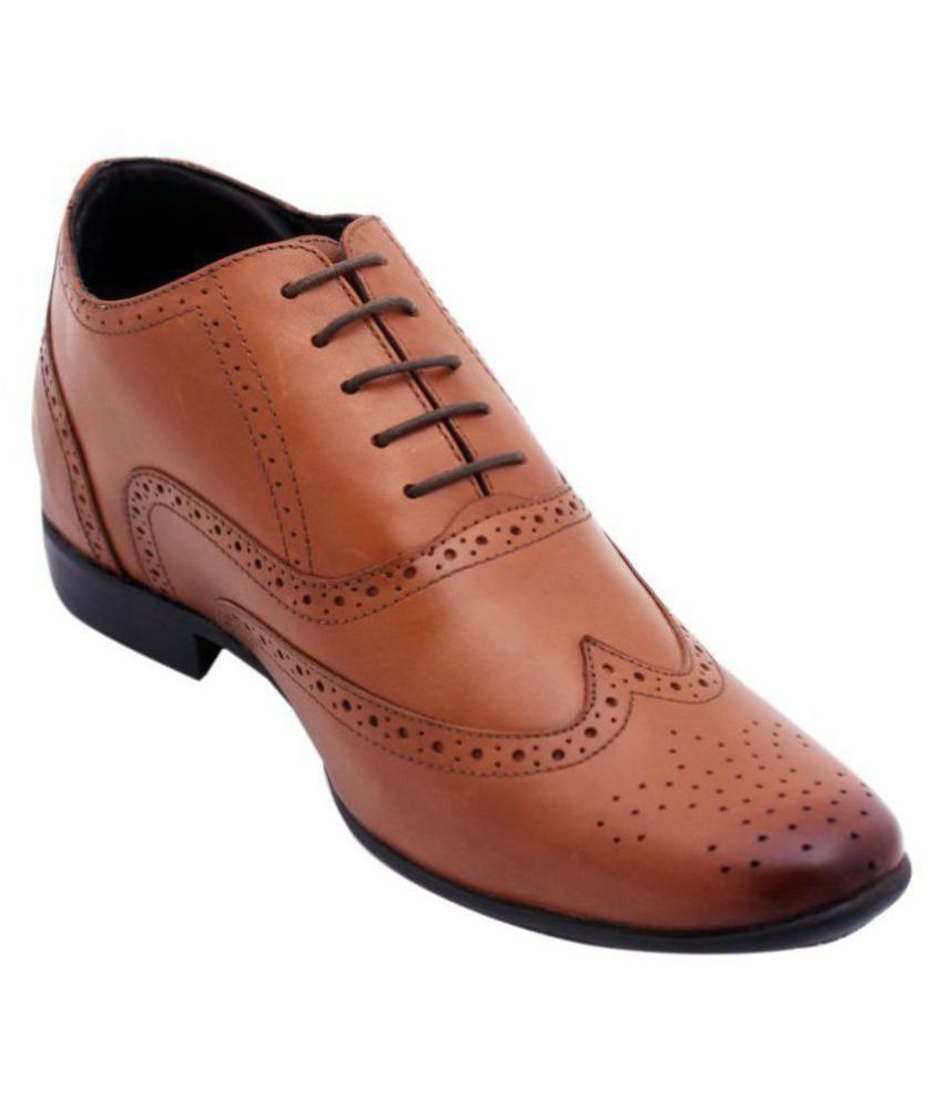 CELBY Genuine Leather Brown Formal 