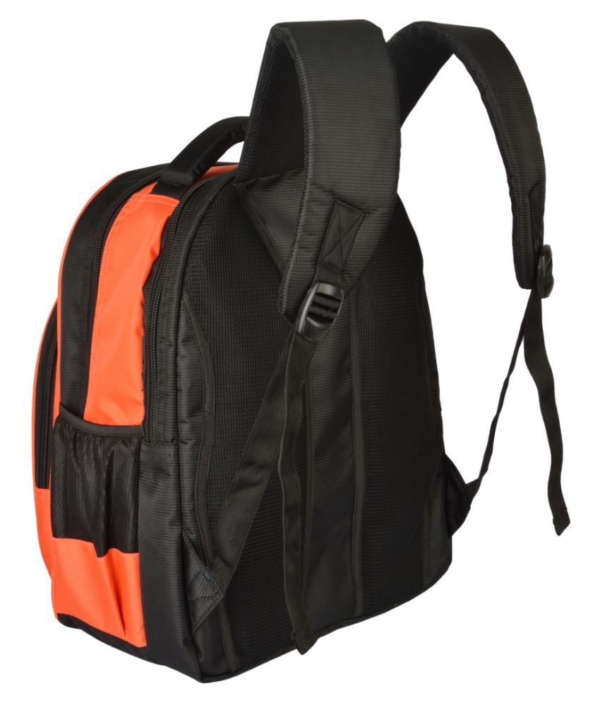 orange computer bag