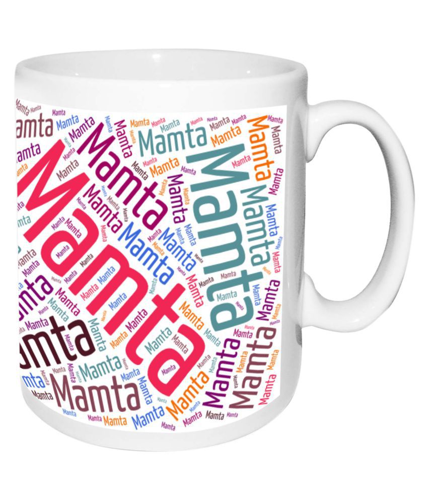 Mamta Name white MugBirthday & Anniversary Gift: Buy Online at Best Price  in India - Snapdeal