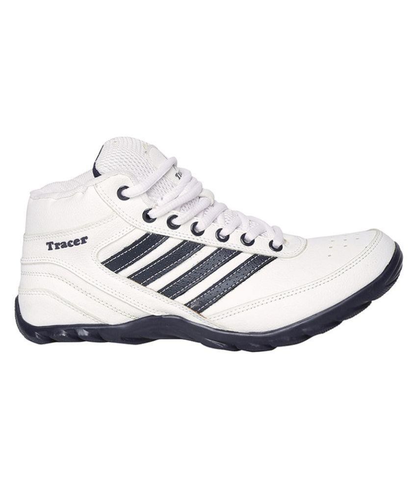 Tracer White Running Shoes - Buy Tracer White Running Shoes Online at ...