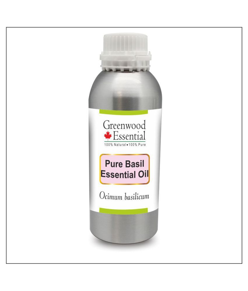     			Greenwood Essential Pure Basil  Essential Oil 630 ml