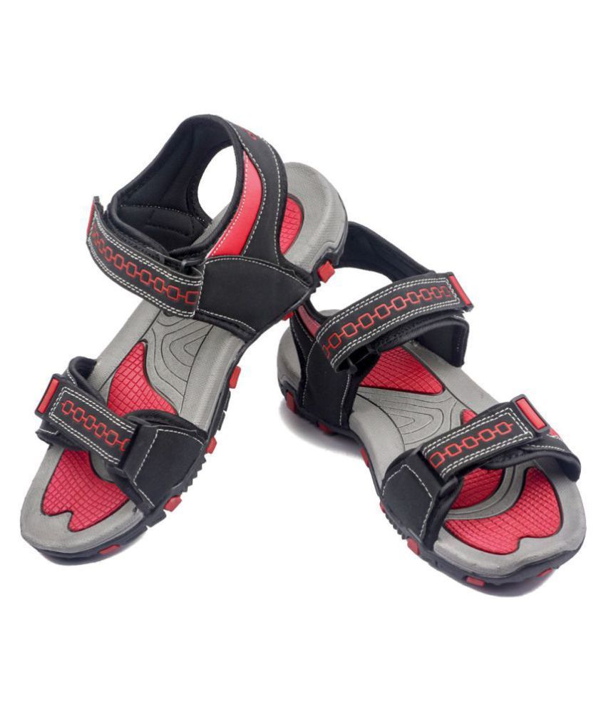 ASIAN Black Eva Floater Sandals - Buy ASIAN Black Eva Floater Sandals Online at Best Prices in 