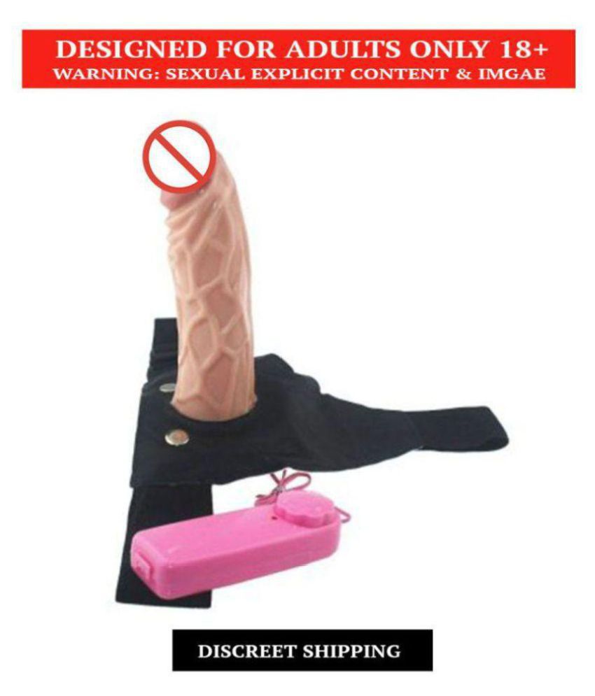 Hollow Strap On Dildo With Vibrator