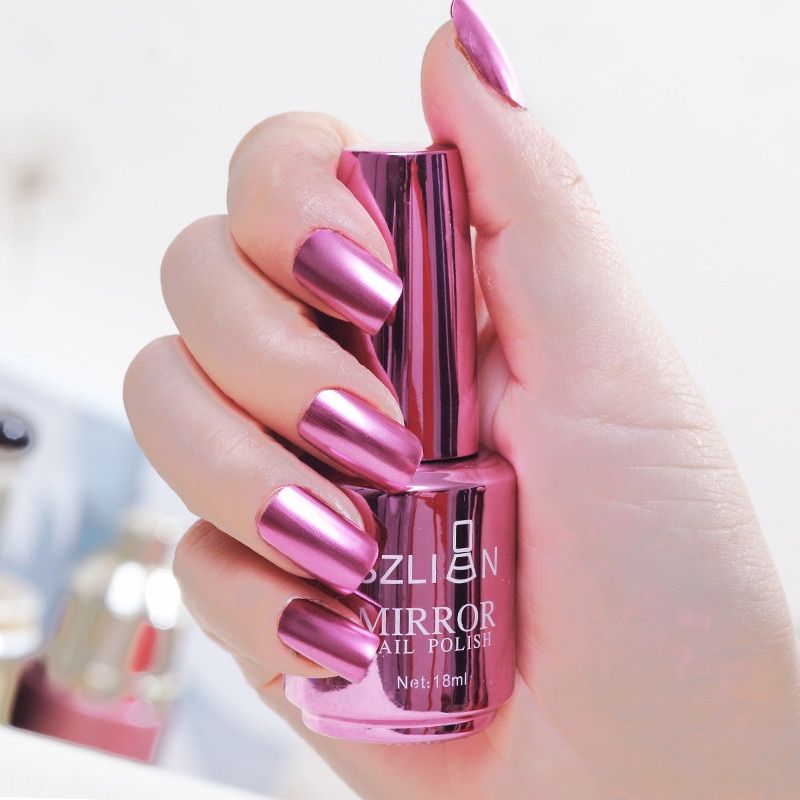 Ishowtienda Metallic Magic Mirror Effect Nail Polish Chrome Art Is 05 18 Ml