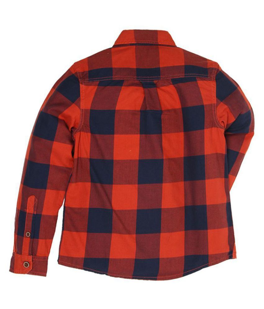 indian terrain red shirt