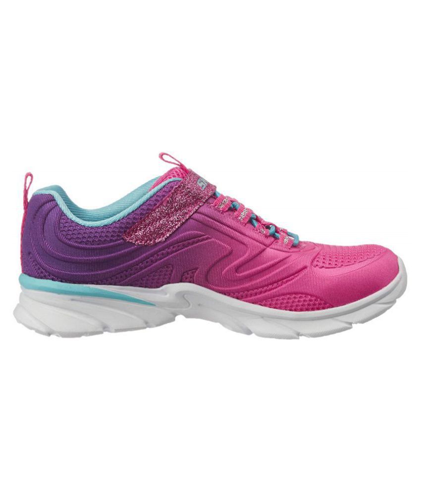 pink walking sneakers