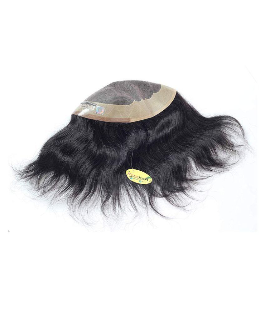 Ritzkart 9x6 Usa Monofilament Hair Patch Toupee Men Hair Wig 100