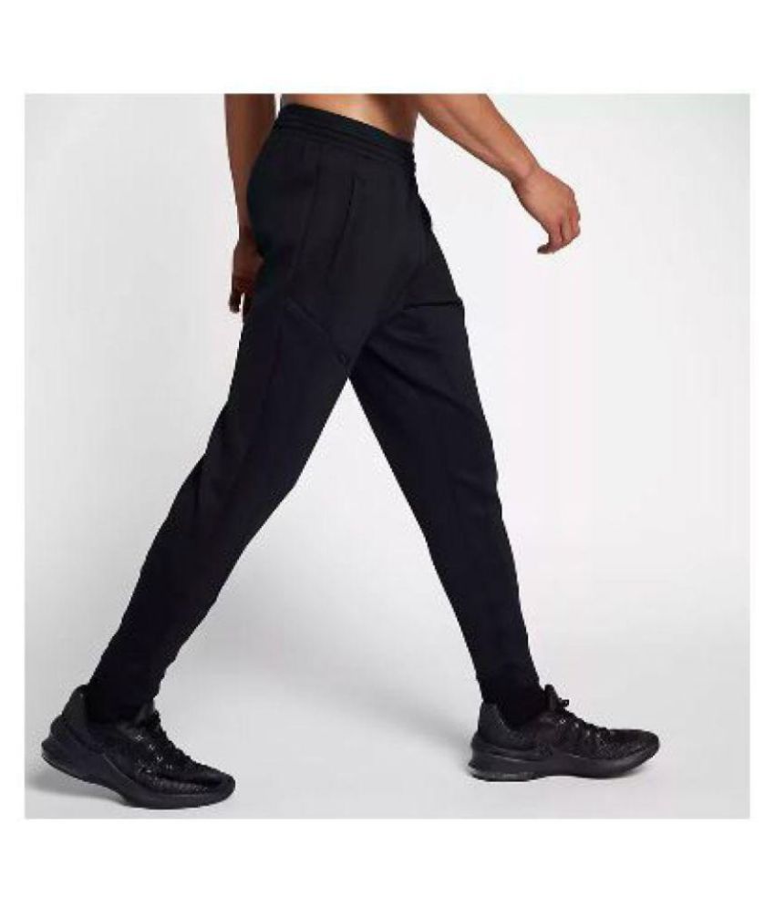 nike black joggers for men