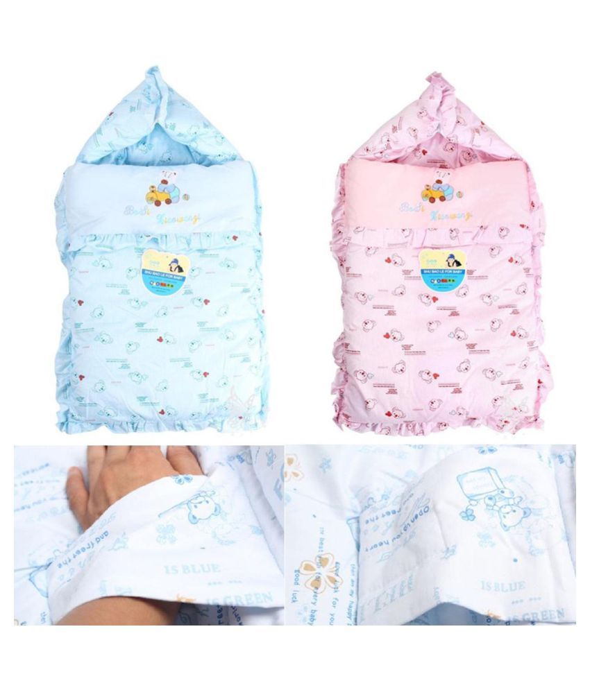 Newborn Baby Infant Winter Swaddle Wrap Blanket Warm Sleeping Bag Bag