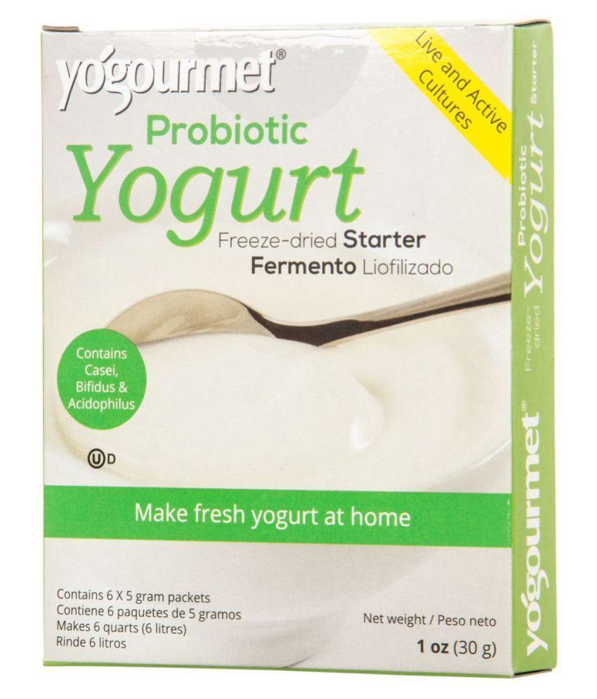 Yogourmet Probiotic Yogurt Freeze Dried Starter 1 Oz 30 Gm 