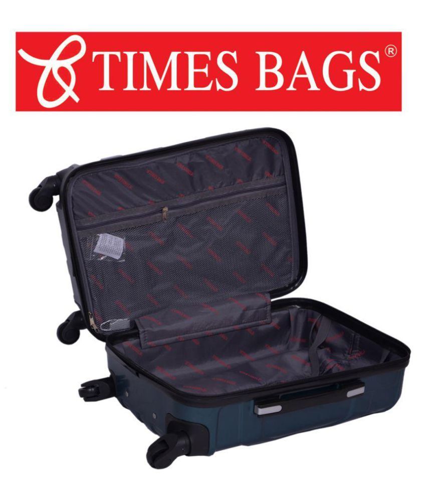 Times Bags Navy Blue S (Below 60cm) Checkin Hard 8TB4W19 Luggage Buy