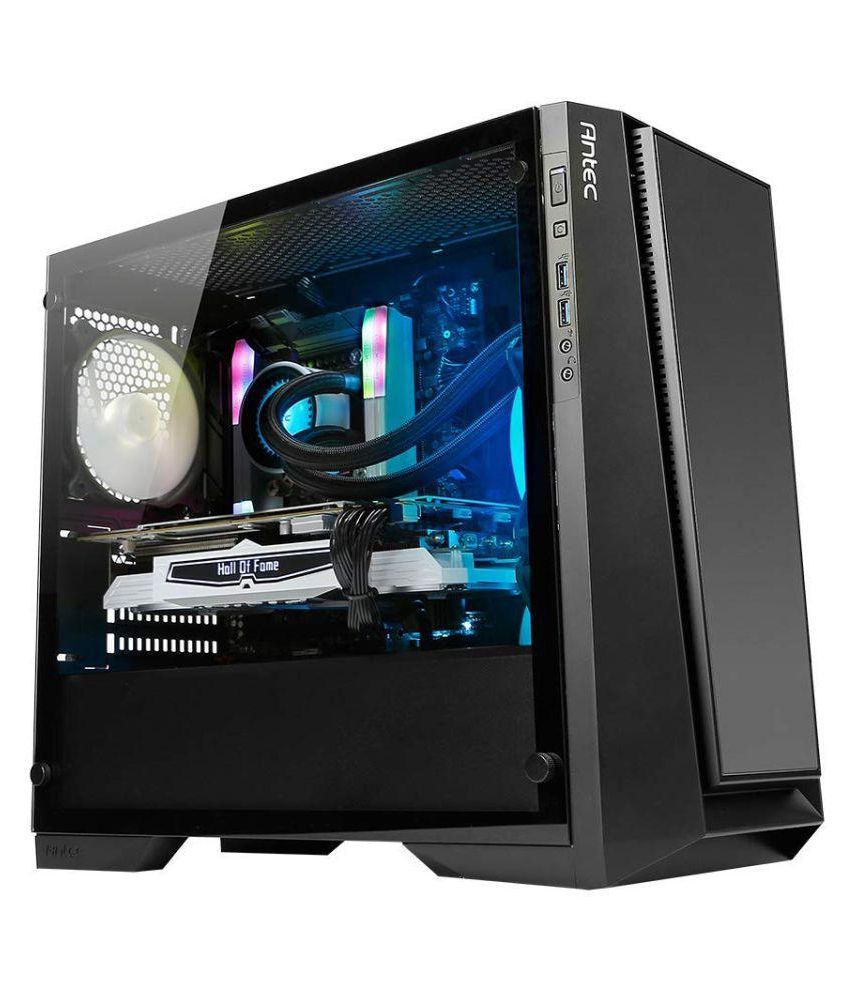 Antec ANTEC P6 Gaming Micro ATX Mid Tower Computer Case with Glass Side