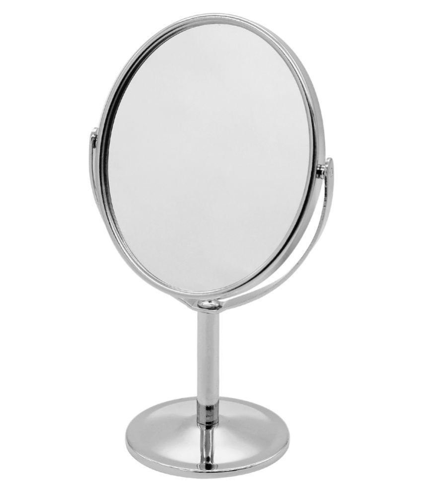 Ear Lobe Accessories Oval Double Sided Mirror Dual Compact