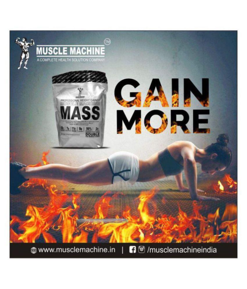 Muscle Machine MASS 6 lb Mass Gainer Powder Buy Muscle Machine MASS 6