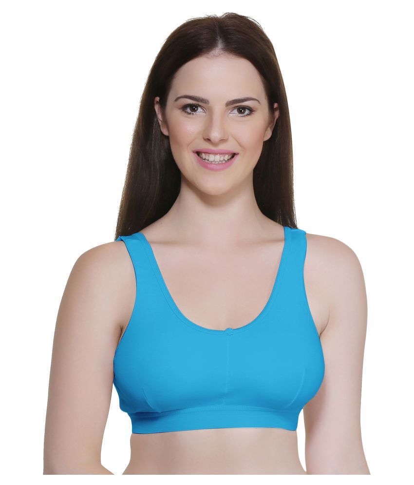     			TCG Cotton Lycra Air Bra - Green