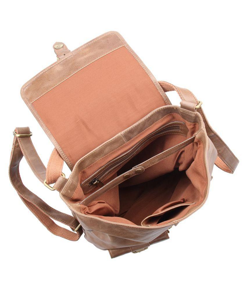 Hide&Sleek Brown Laptop Bags - Buy Hide&Sleek Brown Laptop Bags Online ...