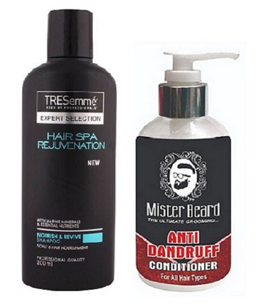 MISTER BEARD ANTI DANDRUFF CONDITIONER, TRESEMME HAIR SPA Shampoo ml