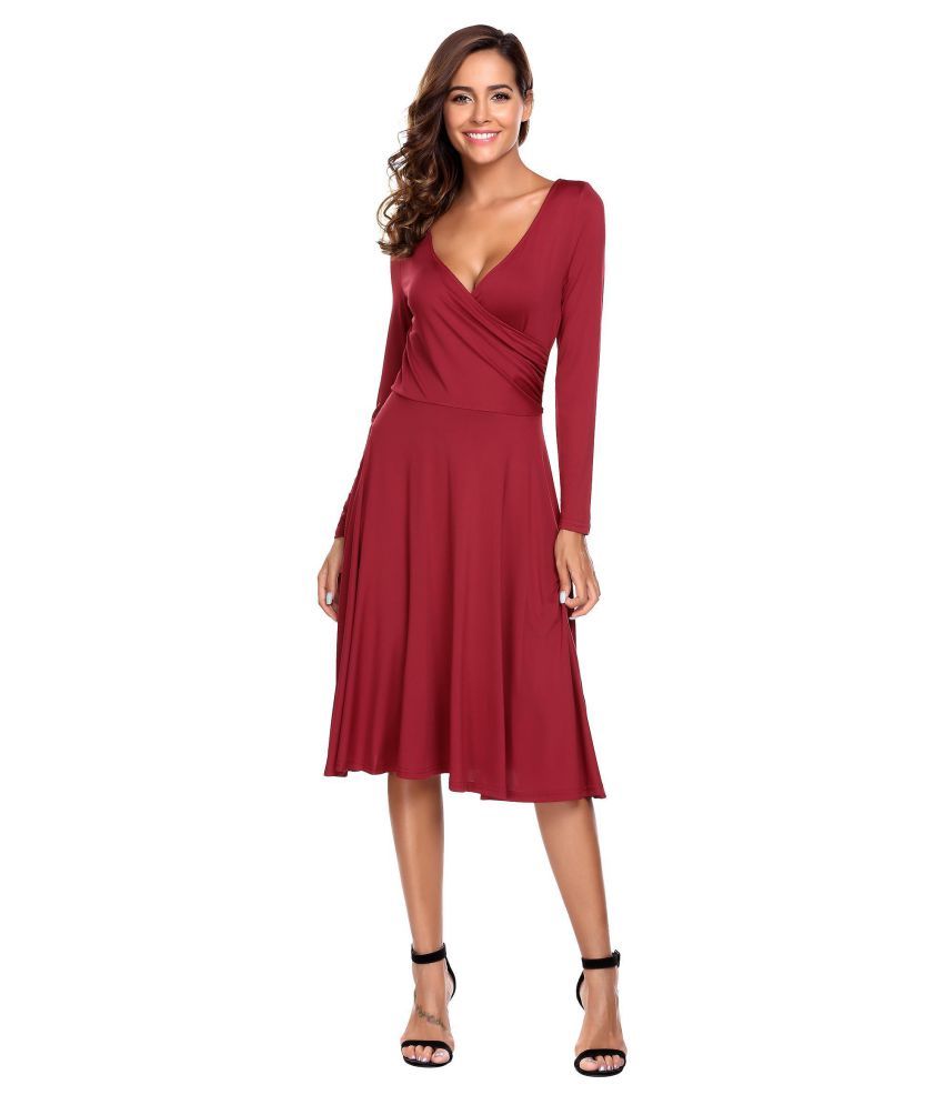 midi dress snapdeal