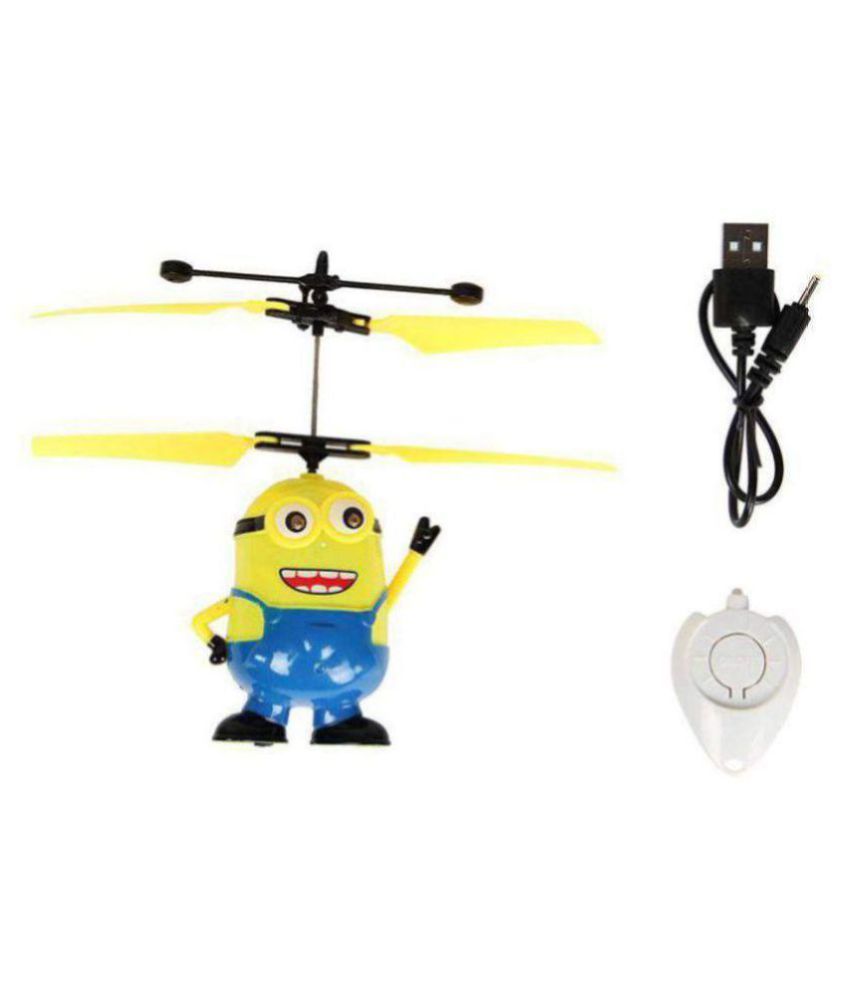 Ecocare Flying Minion Hand Induction Control Helicopter Toy with Led