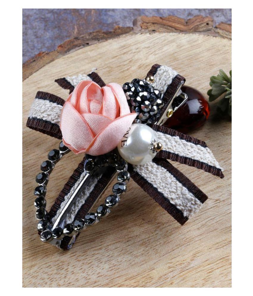 Prita S Flowers Hair Clips Wedding Festival Headwear Hairpin