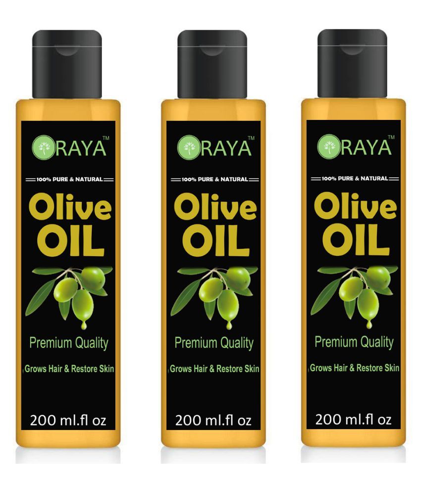     			ORAYA - Anti Hair Fall Olive Oil 200 ml ( Pack of 3 )