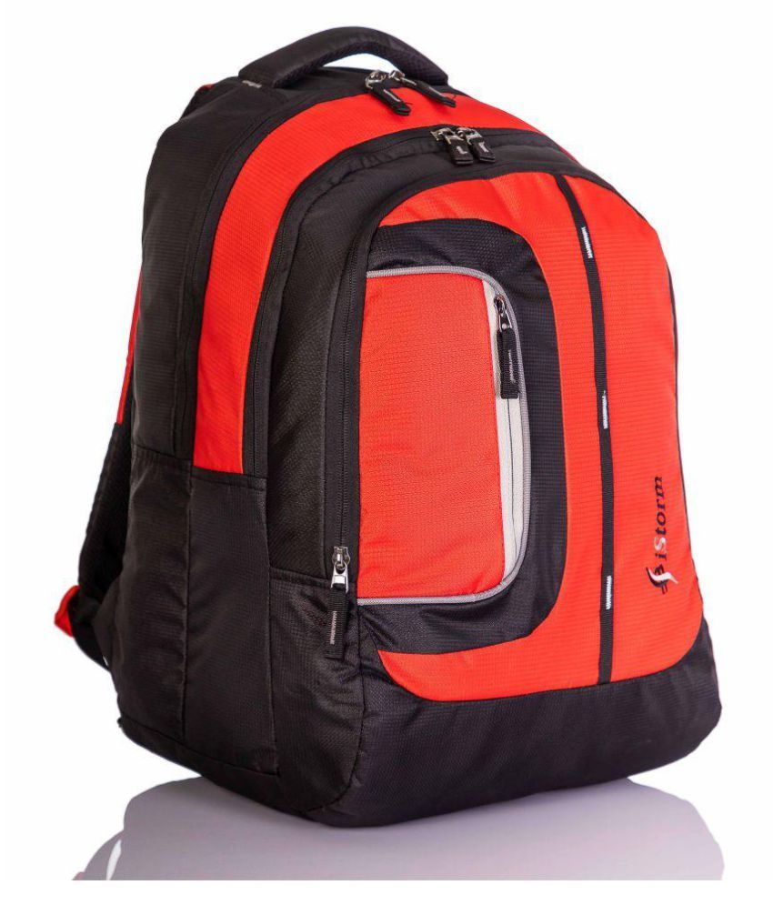 black and gold school bag