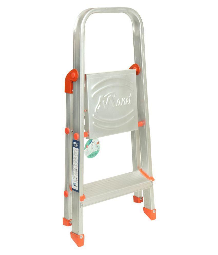 Advance 2 Feet With 10 Year Warranty Heavy Duty Aluminium Foldable Platform Ladder/Step