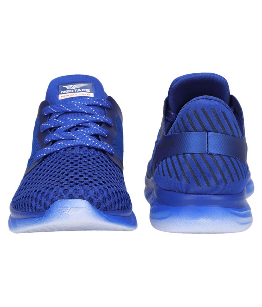 red tape blue shoes