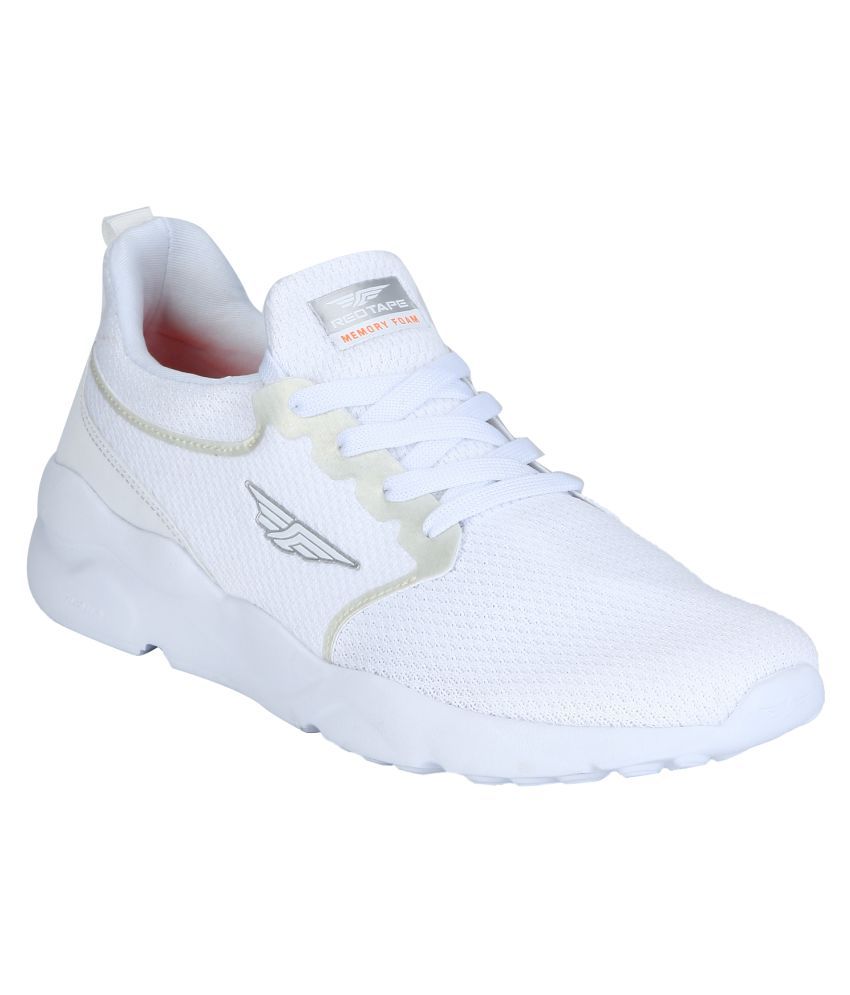Red Tape White Training Shoes - Buy Red 