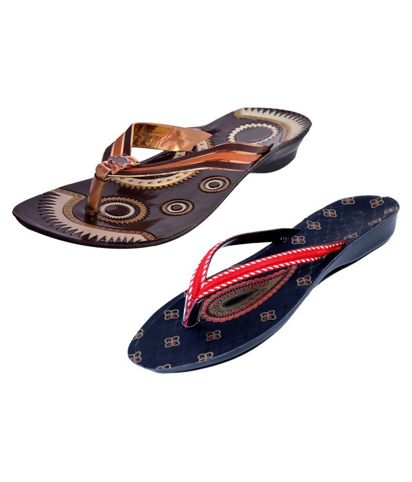 KAYU Multi Color Slippers Price in India- Buy KAYU Multi Color Slippers ...