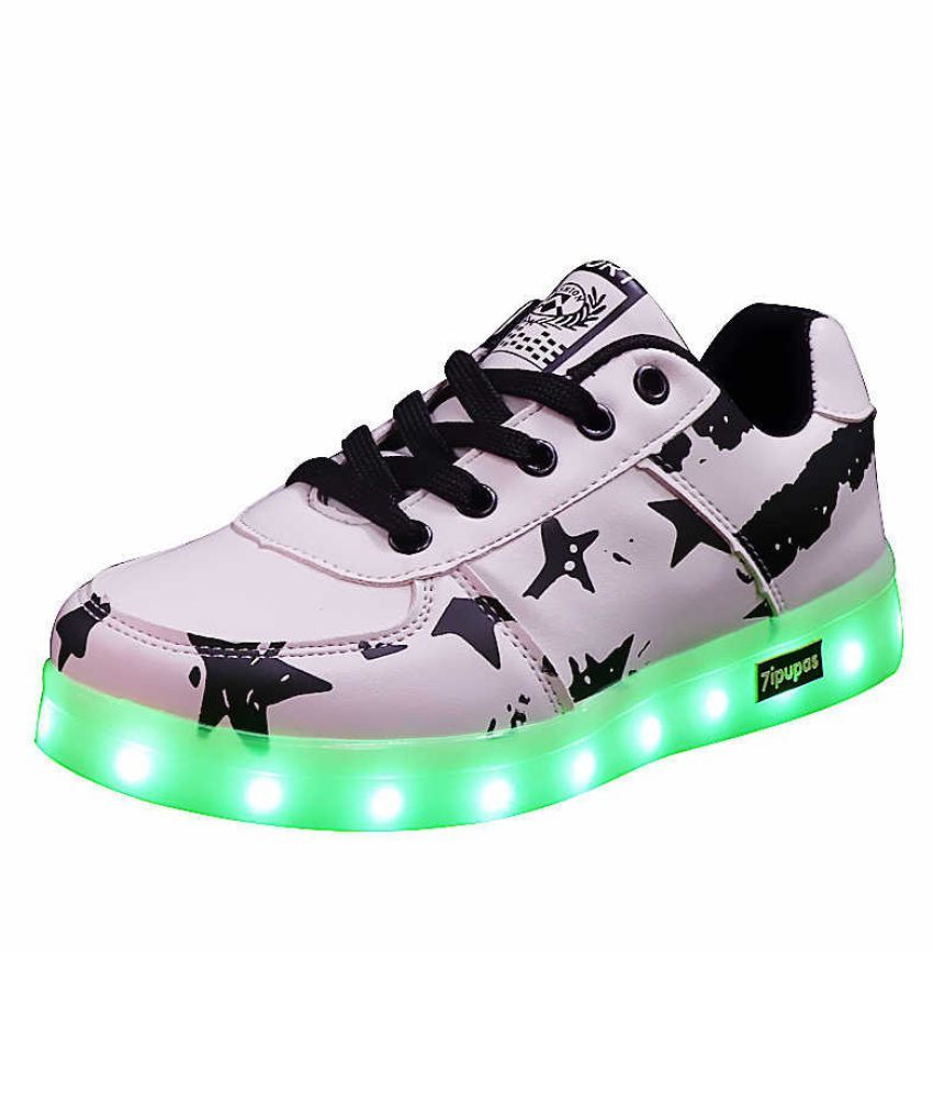 Mr.SHOES 888 LED White/Black 11 Color Luminous Shoe 2019